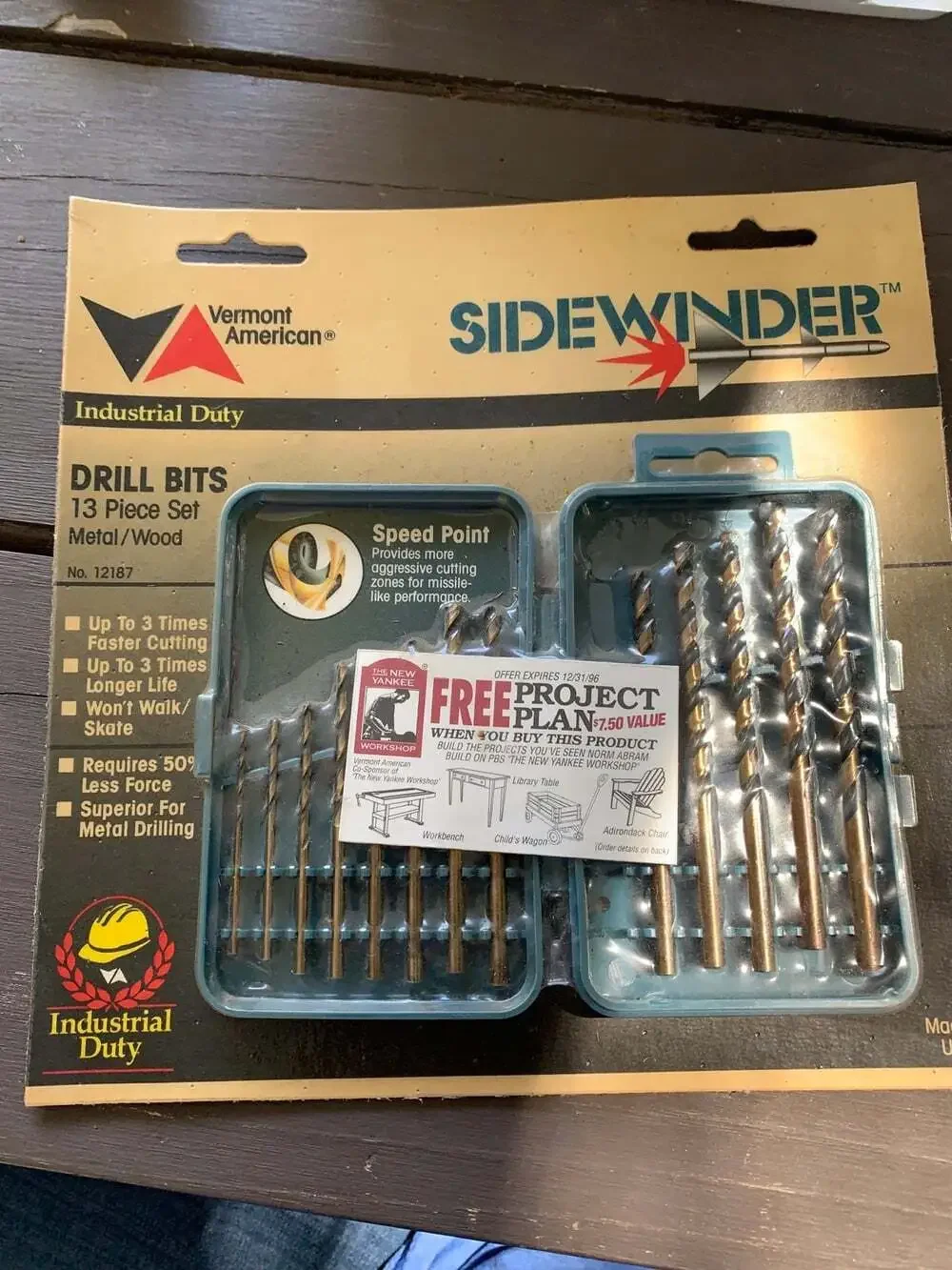 Vintage Industrial Drill Bits